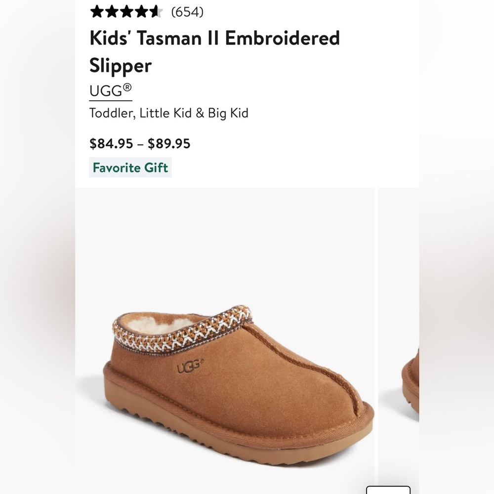 UGG Tan Slip-On Shoes